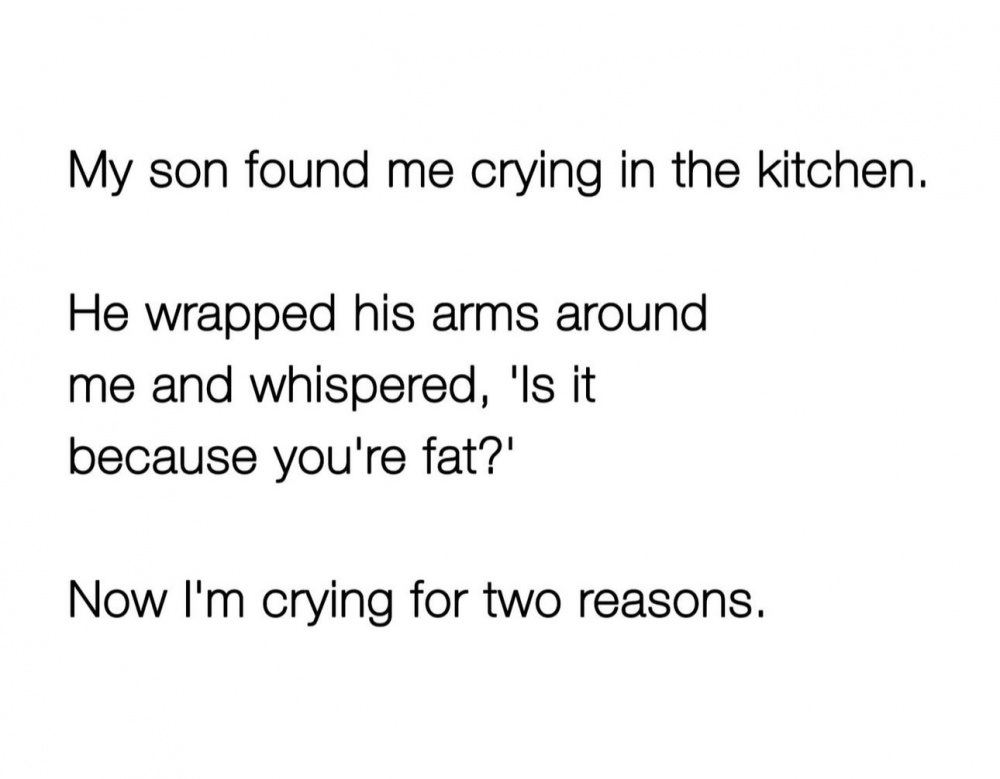 Crying For 2 Reasons #0